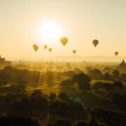 Tempelfelder von Bagan