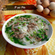 Pho vietnamesische Nudelsuppe